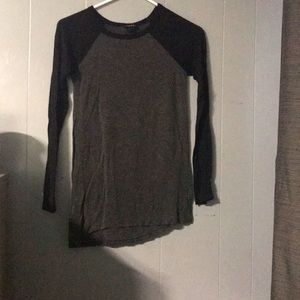Black and grey long sleeve
